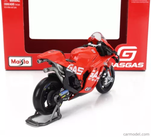 KTM  RC16 TEAM GASGAS FACTORY TECH 3 RACING N 37 MOTOGP SEASON 2023 AUGUSTO FERNANDEZ  RED