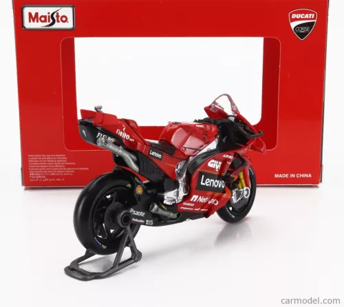 DUCATI  DESMOSEDICI GP23 TEAM LENOVO N 23 MOTOGP SEASON 2023 ENEA BASTIANINI  RED