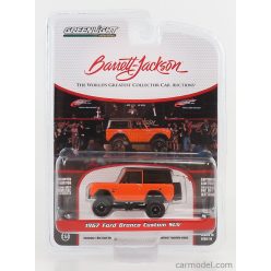   FORD USA  BRONCO CUSTOM SUV 1967 - BARRETT JACKSON  ORANGE BLACK