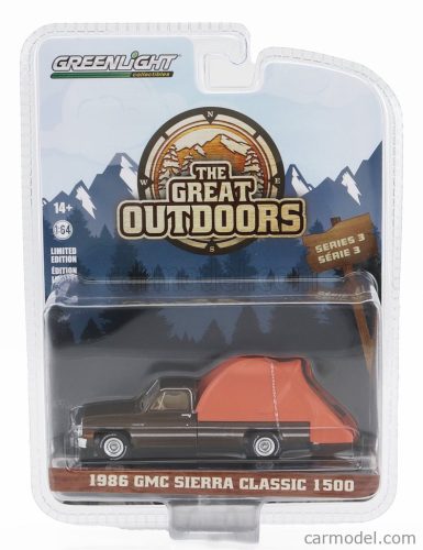 GMC  SIERRA CLASSIC 1500 PICK-UP CAMPER 1986  BROWN