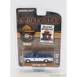 FORD USA  F-250 PICK-UP 1976 - SMOKEY BEAR  WHITE BLUE