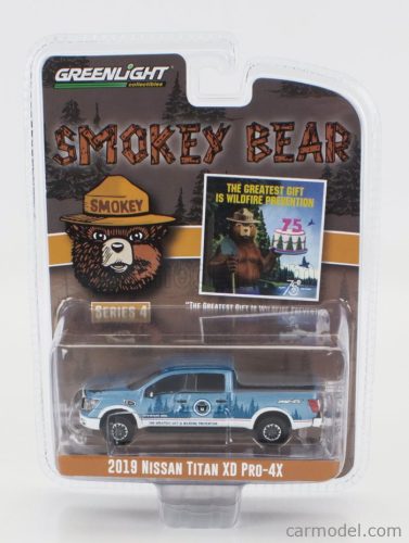 NISSAN  TITAN XD PRO-X4 PICK-UP 2019 - SMOKEY BEAR  LIGHT BLUE