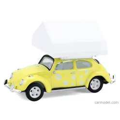 VOLKSWAGEN  BEETLE MAGGIOLINO CAMPER CAMPING 1951  YELLOW
