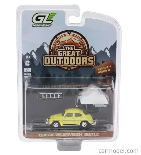 VOLKSWAGEN  BEETLE MAGGIOLINO CAMPER CAMPING 1951  YELLOW