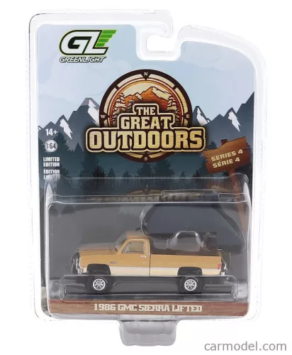 GMC  SIERRA PICK-UP CAMPING CAMPER 1986  LIGHT BROWN