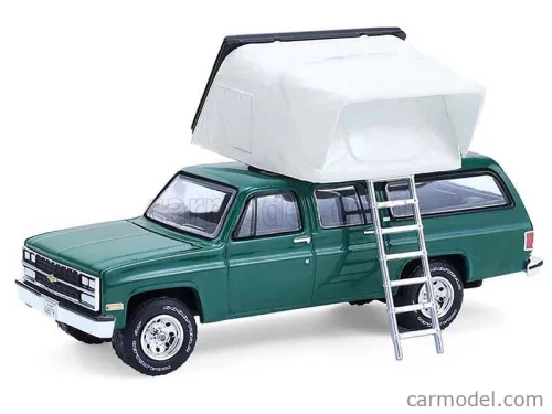 CHEVROLET  SUBURBAN CAMPING CAMPER 1990  GREEN