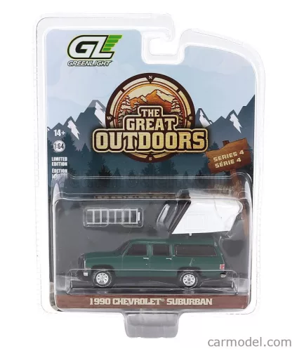 CHEVROLET  SUBURBAN CAMPING CAMPER 1990  GREEN