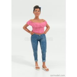 FIGURES  GLORIA - WOMAN HANGING OUT II  BLUE PINK