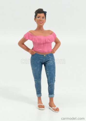 FIGURES  GLORIA - WOMAN HANGING OUT II  BLUE PINK