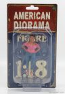 FIGURES  GLORIA - WOMAN HANGING OUT II  BLUE PINK