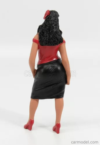 FIGURES  ROSA - WOMAN HANGING OUT II  RED BLACK
