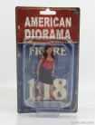 FIGURES  ROSA - WOMAN HANGING OUT II  RED BLACK