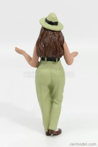 FIGURES  TANYA - WOMAN HANGING OUT II  GREEN BLACK