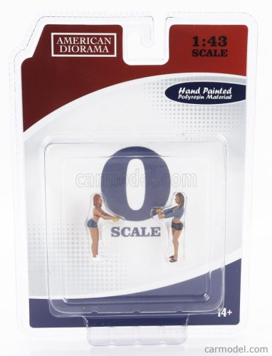 FIGURES  SET 2X CAR WASH GIRLS - JESSICA & JENNIFER  VARIOUS