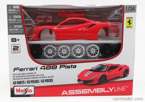 FERRARI  488 PISTA 2018  RED