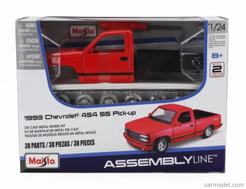 CHEVROLET  454 SS PICK-UP 1993  RED