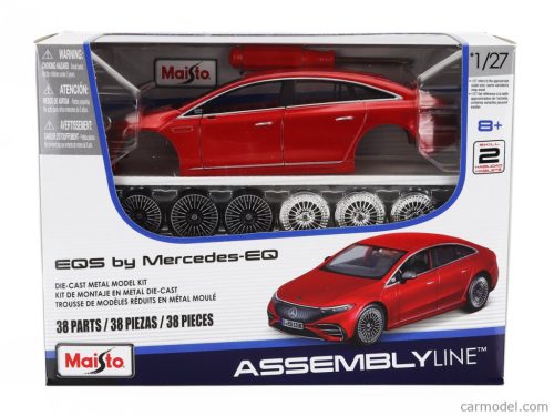 MERCEDES BENZ  EQS 2022  RED MET