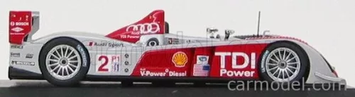 AUDI  R10 N 2 WINNER 12h SEBRING 2007 - PIRRO BIELA WERNER