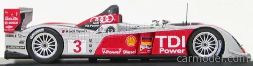 AUDI  R10 TDI N 3 4th LE MANS 2008 L.LUHR - M.ROCKENFELLER - A.PREMAT