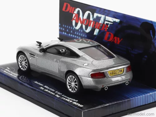 ASTON MARTIN  V12 VANQUISH 2001- DIE ANOTHER DAY - LA MORTE PUO' ATTENDERE  GREY MET