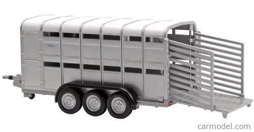IFOR  LIVESTOCK TRAILER - TRASPORTO ANIMALI BESTIAME  SILVER WHITE