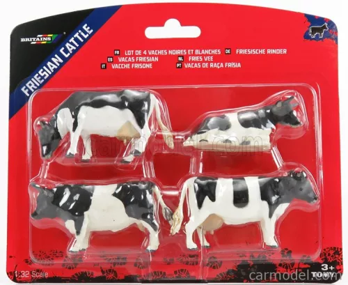 ACCESSORIES  COWS - MUCCHE FRISONE  WHITE BLACK