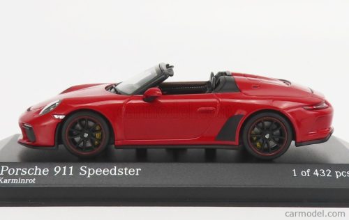 PORSCHE  911 991 SPEEDSTER CABRIOLET 2019  DARK RED MET