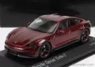 PORSCHE  TAYCAN TURBO S CROSS 2020  RED MET