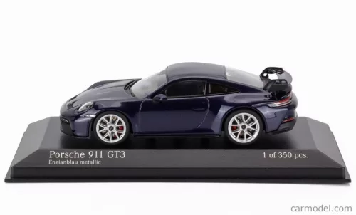 PORSCHE  911 992 GT3 COUPE 2021  BLUE MET