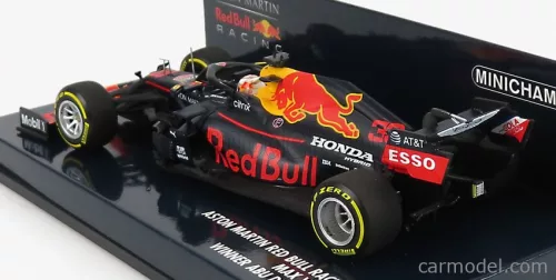 RED BULL  F1  RB16 HONDA TEAM ASTON MARTIN N 33 WINNER ABU DHABI GP 2020 MAX VERSTAPPEN