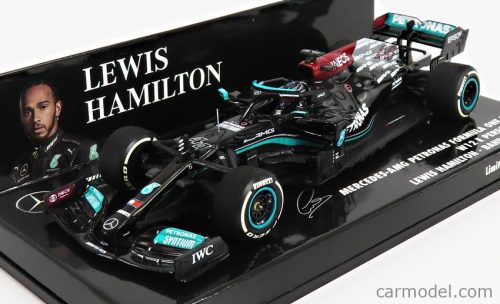 MERCEDES GP   F1  W12 MERCEDES M12 EQ POWER+ TEAM AMG PETRONAS MOTORSPORT FORMULA ONE N 44 WINNER BAHRAIN GP 2021 LEWIS HAMILTON