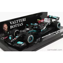   MERCEDES GP   F1  W12 MERCEDES M12 EQ POWER+ TEAM AMG PETRONAS MOTORSPORT FORMULA ONE N 77 3rd BAHRAIN GP 2021 VALTTERI BOTTAS