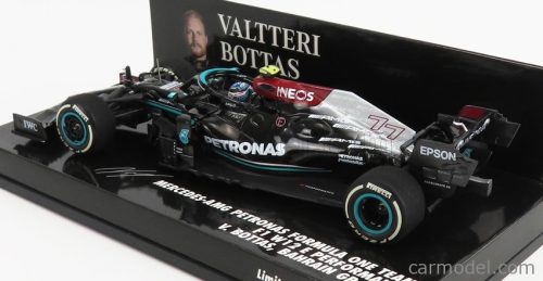 MERCEDES GP   F1  W12 MERCEDES M12 EQ POWER+ TEAM AMG PETRONAS MOTORSPORT FORMULA ONE N 77 3rd BAHRAIN GP 2021 VALTTERI BOTTAS