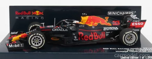 RED BULL  F1  RB16B HONDA RA620H TEAM ASTON MARTIN N 33 WINNER FRENCH GP 2021 MAX VERSTAPPEN