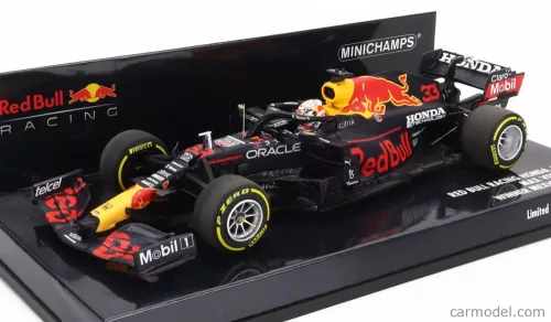 RED BULL - F1 RB16B HONDA RA620H TEAM ASTON MARTIN N 33 WINNER MEXICO GP WORLD CHAMPION 2021 MAX VERSTAPPEN