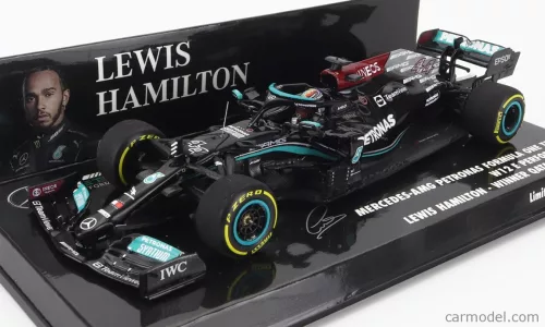 MERCEDES GP  F1  W12 MERCEDES M12 EQ POWER+ TEAM AMG PETRONAS MOTORSPORT FORMULA ONE N 44 WINNER QATAR GP 2021 LEWIS HAMILTON
