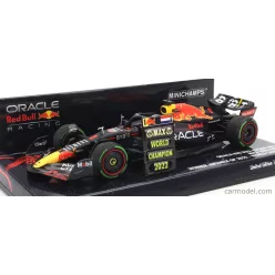  RED BULL  F1 RB18 TEAM ORACLE RED BULL RACING N 1 WORLD CHAMPION WINNER JAPAN GP WITH PIT BOARD 2022 MAX VERSTAPPEN  MATT BLUE YELLOW RED