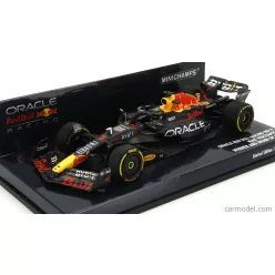   RED BULL  F1  RB19 TEAM ORACLE RED BULL RACING N 1 WORLD CHAMPION WINNER ABU DHABI GP 2023 MAX VERSTAPPEN  MATT BLUE