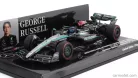 Mercedes  F1  W15 EQ PERFORMANCE TEAM AMG PETRONAS MOTORSPORT N 63 BRITISH GP 2024 GEORGE RUSSELL  BLACK SILVER GREEN
