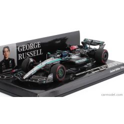   Mercedes  F1  W15 EQ PERFORMANCE TEAM AMG PETRONAS MOTORSPORT N 63 BRITISH GP 2024 GEORGE RUSSELL  BLACK SILVER GREEN