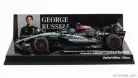 Mercedes  F1  W15 EQ PERFORMANCE TEAM AMG PETRONAS MOTORSPORT N 63 BRITISH GP 2024 GEORGE RUSSELL  BLACK SILVER GREEN