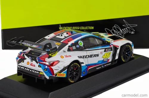 BMW  4-SERIES M4 GT3 TEAM WRT N 46 12h BATHURST 2024 VALENTINO ROSSI - MAXIME MARTIN - RAFFAELE MARCIELLO  WHITE BLUE RED BLACK