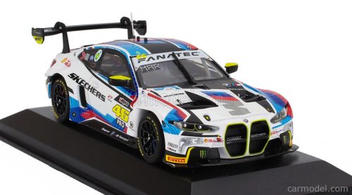 BMW  4-SERIES M4 GT3 TEAM WRT N 46 12h BATHURST 2024 VALENTINO ROSSI - MAXIME MARTIN - RAFFAELE MARCIELLO  WHITE BLUE RED BLACK