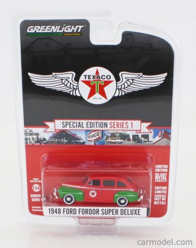 FORD USA  FORDOR SUPER DELUXE TEXACO 1948  RED GREEN