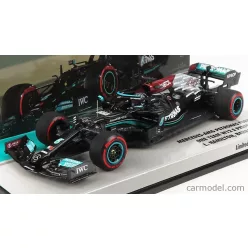   MERCEDES GP   F1  W12 MERCEDES M12 EQ POWER+ TEAM AMG PETRONAS MOTORSPORT FORMULA ONE N 44 WINNER BAHRAIN GP 2021 LEWIS HAMILTON