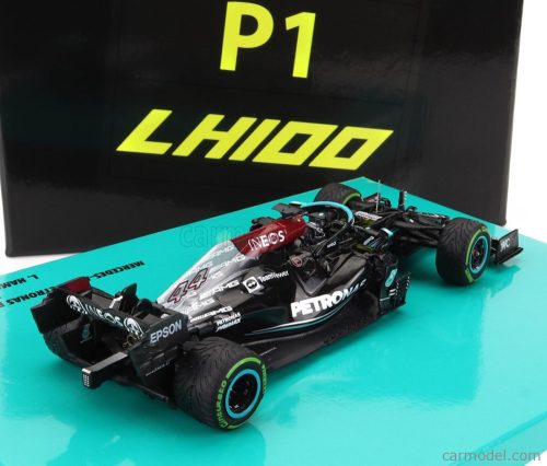 MERCEDES GP  F1  W12 MERCEDES M12 EQ POWER+ TEAM AMG PETRONAS MOTORSPORT FORMULA ONE N 44 WINNER SOTCHI RUSSIAN GP 2021 LEWIS HAMILTON - 100th VICTORY F1