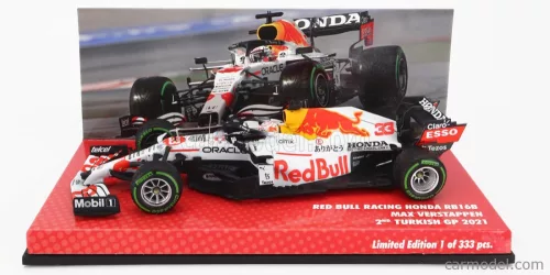 RED BULL  F1  RB16B HONDA RA620H TEAM ASTON MARTIN N 33 WORLD CHAMPION 2nd TURKISH GP 2021 MAX VERSTAPPEN