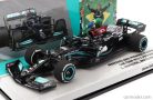 MERCEDES GP  F1  W12 MERCEDES M12 EQ POWER+ TEAM AMG PETRONAS MOTORSPORT FORMULA ONE N 44 WINNER BRAZILIAN GP (WITH FLAG) 2021 LEWIS HAMILTON