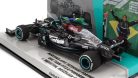 MERCEDES GP  F1  W12 MERCEDES M12 EQ POWER+ TEAM AMG PETRONAS MOTORSPORT FORMULA ONE N 44 WINNER BRAZILIAN GP (WITH FLAG) 2021 LEWIS HAMILTON