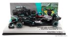 MERCEDES GP  F1  W12 MERCEDES M12 EQ POWER+ TEAM AMG PETRONAS MOTORSPORT FORMULA ONE N 44 WINNER BRAZILIAN GP (WITH FLAG) 2021 LEWIS HAMILTON